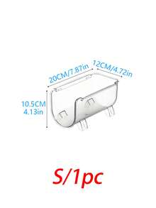 1pc/1/2/3-Tier Stackable Refrigerator Red Wine Whiskey Vodka Brandy Clear Display Storage Rack - Clear - View 11