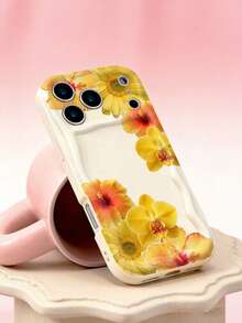 这款亮黄色和橙色花卉图案的手机壳兼容 13/11/17/17 Pro/16/14/15/15 Pro/15 Plus/15 Pro Max/7 Plus/8 Plus/X/Xs Max/Xr/11 Pro/12 Pro/13 Pro/14 Pro/12 Mini/13 Mini/11 Pro Max/12 Pro Max/13 Pro Max/14 Pro Max/14 Plus/17 Pro Max/17 Air/6/6s Plus/7/8/16 Pro/16 Plus/16 Pro Max/SE2/17 Pro Max 以及三星 Galaxy A54/A14/A12/A13/A15/A32/A33/A24/A52S/S20/S21/S22/S23/S24/S23 Plus/S24 Ultra/S25/A15/A33/A23 – 热带风情芙蓉兰花图案 – 波浪边软TPU保护壳 – 夏日美学 - 彩色 - 查看 5