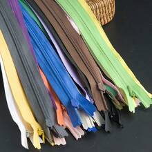 20pcs #3 Nylon Invisible Zippers, Closed-End Zippers Suitable For Dresses, Clothing Pockets, Bags, Pillows - Multiple Sizes Available - Mixed 20pc - View 6