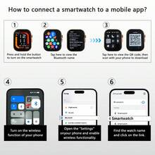 Neue modische Smartwatch, hochauflösende Anzeige, unisex, unterstützt kabellose Anrufbenachrichtigung, Multifunktionsuhr, mehrere Sportmodi, Musikwiedergabe Sportuhr, ideal als Geschenk für alle, strapazierfähiges Armband - Übersicht 10