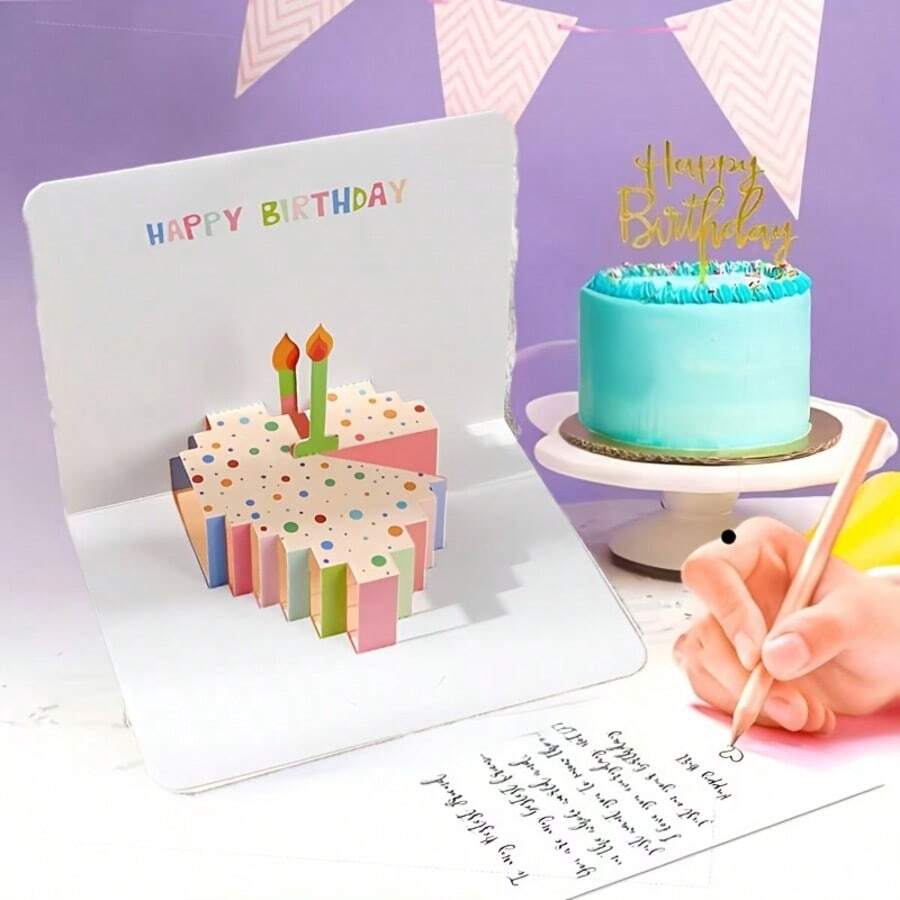2026-New 3D Birthday Cards, Perfect Gifts For Friends. - Multicolor - View 1