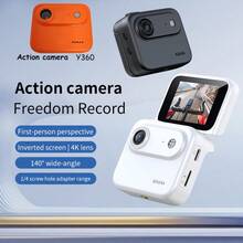 Máy ảnh CCD mini kỹ thuật số kiểu cổ điển, hỗ trợ chụp ảnh và quay video, độ phân giải cao, hỗ trợ chụp ảnh selfie, món quà hoàn hảo cho gia đình, giáo viên và những người yêu thích nhiếp ảnh. - Nhiều màu - Xem 2