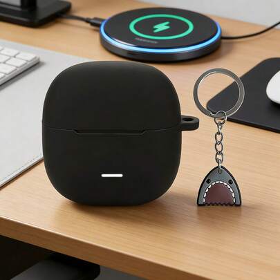 Funda protectora de silicona suave para el compartimento de los auriculares Bluetooth Redmi Buds 6 Lite