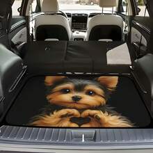 1 件加厚可爱宠物印花汽车后备箱垫，防水防尘，易于清洁，适用于 SUV、轿车、卡车，有效保护后备箱。 - 100cm*75cm - 查看 4