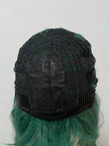 Tóc giả dài gợn sóng màu xanh lá cây có mái cho bé gái, thích hợp để hóa trang hàng ngày, Halloween, Giáng sinh, chịu nhiệt. - Nhiều màu - Xem 8