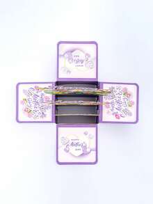 A 3d Pop-Up Greeting Card For Mother's Day,Mother's Day Creative Blessing 3d Card, Perfect As A Gift For Mom,,Spring Garden Party, Mother's Day, Independence Day, Interior Decoration ,Advanced Goddess Festival Card,Mother's Day Gift - Multicolor - View 7