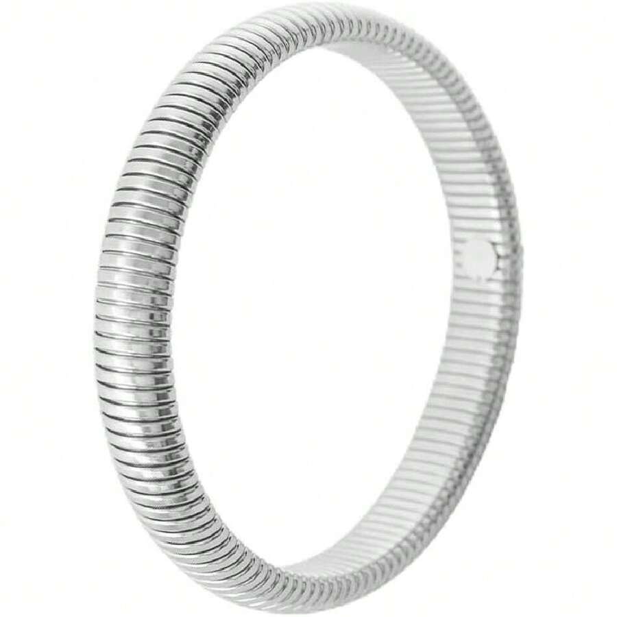 Stackable Spiral Snake Chain Bracelet, 44323815 - 古銅色 - 查看 1