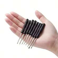 10pcs Mini Screwdriver Set, 2mm Cross-Shaped Puzzle Repair Tools, Suitable For Cultivating Handicraft Skills And Small Repair Tools - A - View 6