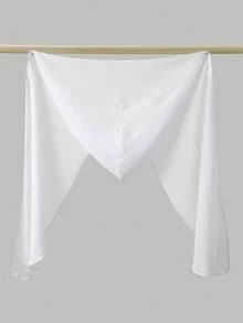 1pc Women's Chiffon Headscarf With Magnetic Clasp, All-In-One Premium Chiffon Hood, Lightweight & Breathable, Suitable For All Seasons - Multicolor - View 13