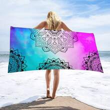 1pc Distinguished Motto Framed Beach Towel With Unified Soft Purpose Professional Or Shared Home Walls In A Deeply Elegant Empowerment - 30*59inch - View 7