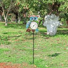 KIDD Outdoor Thermeter 42 Inch Metal  Garden Stake Ouide  Thermeter For Pa Yard And Garden - Cọc cú - Xem 5
