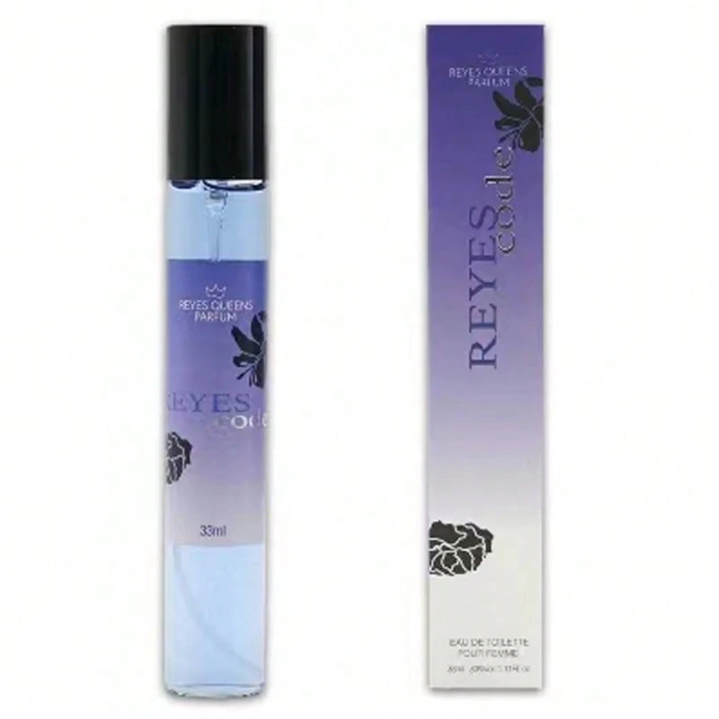 Mini perfume para mujer REYES QUEENS, Reyes Code 33 ml Familia Olfativa: Floral, Tamaño: 33 ml, Formato: 1 Unidad, Concentración: Agua de colonia, Género: Femenino - Floral - Ver 1