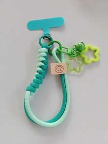 二合一可调节斜挎手机挂绳，结实耐用，简约时尚男女通用相机串珠挂绳，撞色设计，长款和短款可选，带胸垫 - 彩色 - 查看 16