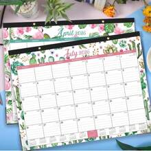 2026 Desk Calendar - Calendar From January 2026 - December 2026,12 Months Desk Pad Calendar, 148" X 114", Desk Pad, Large Ruled Blocks - White - View 2