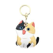 Protective Case Holder For AirTag Tracker With Keychain, Vegan Leather Anti-Lost & Scratch Resistance Key Ring Cover - 彩色 - 查看 17