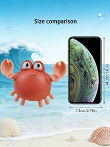 1 Set Baby Bath Toys, 1pc Wind-Up Floating Toy, Suitable For Boys And Girls, Children Bath Tub Toys Gift - Multicolor - View 7