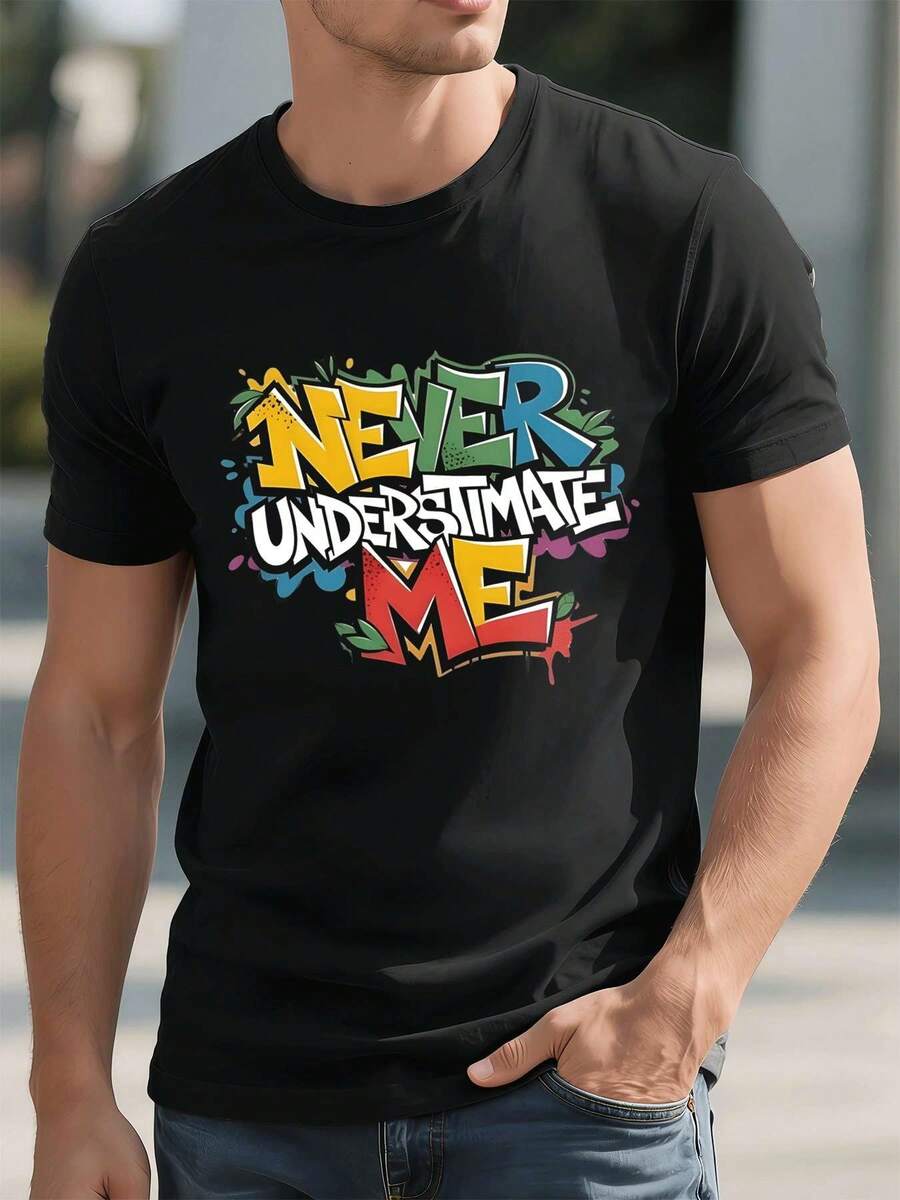 Men T-Shirts - Black - View 1