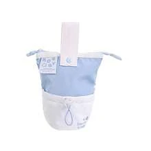 Túi đựng bút chì màu hồng hình trái tim dành cho học sinh, dung tích lớn, kiểu dáng dọc, có dây rút. - Kiểu 1 - Xem 8