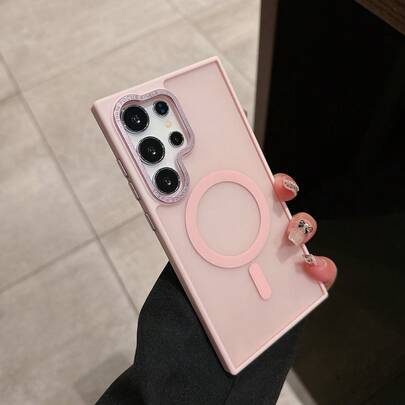 Compatible With Samsung Galaxy S26 Ultra, Strong Magnetic Translucent Matte Slim Anti-Slip Shockproof Protective Phone Case For Galaxy S25 Ultra S24 Ultra A56 A36 A16 A17