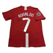 2026 World Cup Fan Jersey No. 7 Portugal Home Jersey European Cup Fan Edition Red Football Shirt 48-Hour Fast Shipping Men's Shirts Men's Clothes - Đỏ - Xem 3