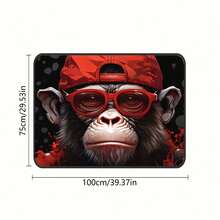 1 tấm lót cốp xe in hình khỉ - Tấm lót cốp xe chống trượt bền bỉ, phù hợp với mọi dòng xe, dễ vệ sinh, chống trầy xước, móp méo và chống tràn chất lỏng. - Thảm lót cốp xe - Xem 5