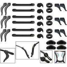 17件套硅胶防滑眼镜耳钩，升级版眼镜防滑配件套装 - 黑色 - 查看 6