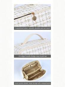 Large Capacity Multi-Functional Cosmetic Bag, Travel Makeup Organizer, Toiletry Bag, Ideal Gift For Women On Halloween, Christmas, Birthday And Other Holidays - Multicolor - View 6