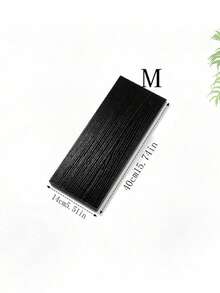 1pc Invisible Floating Shelf, Invisible One-Piece Storage Rack, Suitable For Wall, Bathroom Wall Mount, Wooden Modern Display Rack, Bookshelf, Applicable To Bedroom, Living Room And Kitchen Minimalist One-Piece Shelf, Balcony Wall Mounted Floating Partition, Living Room Bedroom Wall Decor Rack - Black - View 6