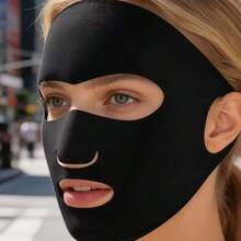 1pc UV Protection Face Mask, Summer Ice Silk Full Face Golf Breathable Anti-UV Mask - Multicolor - View 1