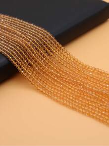 1串2毫米绿色和宝蓝色尖晶石珠子吊坠，适用于DIY手工项链、耳环、手链等珠宝配饰 - 2mm - 查看 22