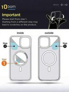 1个Hadaasi粉色奢华磁性半透明几何方块手机壳,兼容 16、15、14、13、12、11 Pro Max,采用透明亚克力设计,支持磁吸无线充电,防水防震防摔防刮,春季礼物佳选。同时兼容三星Galaxy A57、A37、A56、A36、A26、A16、S25FE、A17/Galaxy S26 Ultra/S26 Plus/S26/S26 Edge/S26 Pro/S25 Ultra、S24 Ultra。 - 粉色 - 查看 5
