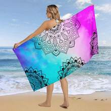 1pc Distinguished Motto Framed Beach Towel With Unified Soft Purpose Professional Or Shared Home Walls In A Deeply Elegant Empowerment - 30*59inch - View 5