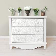 Giấy dán tường tự dính họa tiết cành cây màu xám, giấy dán tường tự nhiên, giấy dán tường họa tiết cành cây hiện đại, giấy dán tường có thể tháo rời, chất liệu vinyl tự dính, thích hợp cho đồ nội thất, đồ thủ công và tường. - 1PC - Xem 5