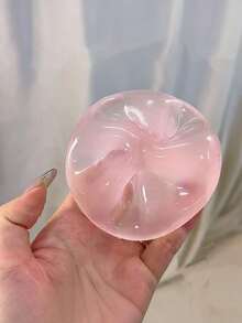 成人减压桌面玩具，蒸汽造型，柔软可爱 - 一款柔软可拉伸的圆形指尖玩具，趣味新颖，适合成人聚会、办公桌和家居装饰。 - 水晶球 - 查看 2