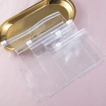 Reusable Clear Zipper Plastic Bags, Oxidation-Proof, Suitable For Jewelry, Earrings, Bracelets, Gift Packaging - Multicolor - View 6