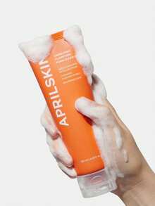 Aprilskin Carrotene 清透潔面慕斯 - 含 BHA 深層清潔與皮脂控制，適用油性、敏感、易長痘肌膚 - 純素無殘忍潔面慕斯，適用油性與易長痘肌膚 - BHA、皮脂控制、純素、120ml - 潔面乳 - 查看 6