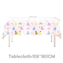 Bộ đồ ăn dùng một lần chủ đề công chúa 51 món này bao gồm 10 đĩa ăn tối, 10 đĩa tráng miệng, 10 cốc giấy, 20 khăn ăn và 1 khăn trải bàn. Bộ đồ ăn tiện dụng và thiết thực này rất phù hợp cho cắm trại, dã ngoại, tiệc nướng ngoài trời, đám cưới và tiệc sinh nhật. - Nhiều màu - Xem 17
