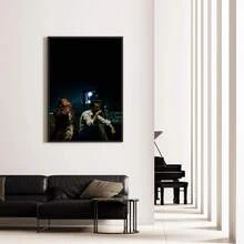 1 bản in poster phim "Fight Club" theo phong cách tối giản, không khung | Tác phẩm nghệ thuật cho bộ phim kinh dị của David Fincher - 5 - Xem 2