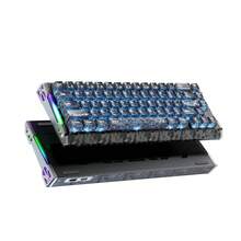 ATTACK SHARK R68HE 60% Wired Rapid Trigger 8K Mechanical RGB Gaming Keyboard With 0.005mm Accuracy,0.08ms Latency,256K Scan,Hall Effect Magnetic Switch,Carbon Fiber+CNC Aluminum Alloy For PC FPS - View 12