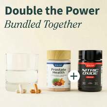 Miriyalyad Ultimate Men's Health Bundle -NitricOxide Booster 60ct+ Prostate Health Bundle -NaturalSupplement Capsules-Support Blood Circulation &Prostate Health - 3 bộ - Xem 6