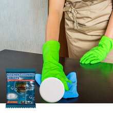 Kitchen Cleaning Effervescent Tablets, Removes Grease, Grime And Stubborn Stains From Kitchen Stove, Oven And Exhaust Fan - Solid State - View 5