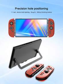 2 piezas Funda protectora desmontable para controlador de juego de 2, diseño curvo abultado, antideslizante, antisuor, anti-arañazos, mejora la experiencia de juego - Ver 3