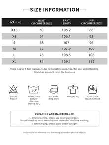 Freeform 春季女士高腰宽松商务休闲优雅度假白色长裤，韩版风格，无腰带（建议选小一码）夏季 - 深棕色 - 查看 6