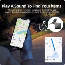 2026 Rechargeable Wireless Smart Ultra-Thin Card Tracker, For Finding My Items (IOS Only), Wallet Anti-Lost Tracker, Item Key Finder, Suitable For Luggage Tag, Passport, Laptop, Bags, GPS Back To School Gift - Black - View 3