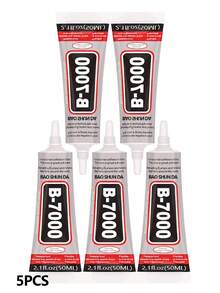 Keo dán đá B-7000, 15/25/50/110ML (3.7 Fl Oz), Keo dán trong suốt siêu chắc, chất lượng cao dùng trong chế tác trang sức, chống thấm nước, dẻo dai, thích hợp cho vải, điện thoại, làm trang sức. - Keo B7000 - Xem 26