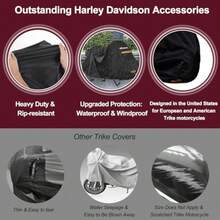 [Best Sell]Trike Motorcycle Cover Waterproof Outdoor Storage Cover For 3-Wheel Motorcycles Heavy Duty 420D Oxford Fabric Shelter With Zipper For Antenna Rain Snow Protection - Richer-104"x66"x45" - View 8