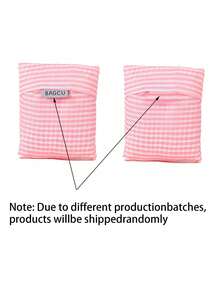 3个装可重复使用购物袋，加厚耐用，方形底部可直立，手提袋，可折叠，单肩手提，便携，适合超市购物，大容量 - 彩色 - 查看 9