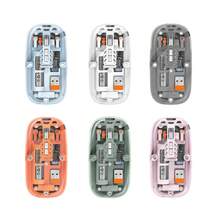 Ratón inalámbrico transparente M233 de 3 modos, 2.4G inalámbrico y BT5.1, batería recargable de 500mAh, silencioso - Ver 1