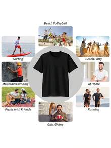 KAOS OVERSIZE WANA ABSTRAK//KAOS DISTRO//CEWEK COWOK BISA PAKAI//BISA COD - Black - View 6