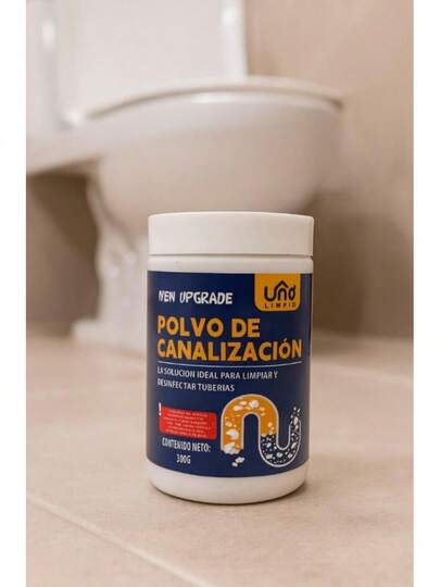 Polvo para limpieza de alcantarillas, agente desatascador de desagües, desatascador, limpia alcantarillas, previene obstrucciones, obstrucción de alcantarillas
